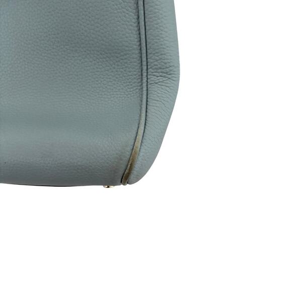 Kate Spade New York blue leather satchel handbag tote purse - Picture 8 of 14